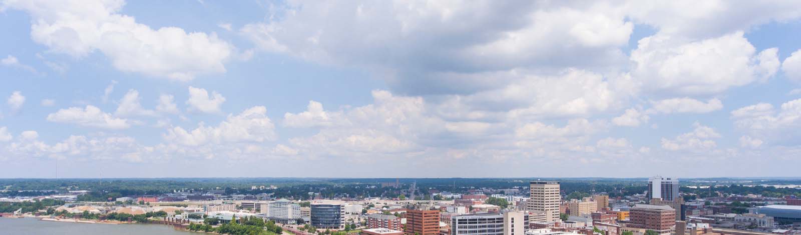 Evansville skyline